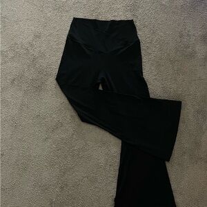 Aerie OFFLINE Black Flare Leggings